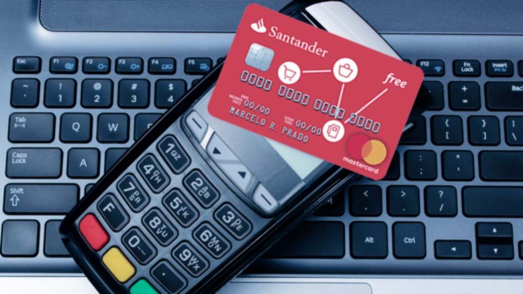 Cartão de crédito Santander Free tem anuidade zero